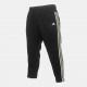Adidas Training Pants Black 3-Stripes XL Pre Owned